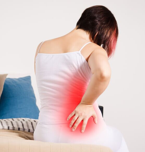 Lomber's symptoms of osteocondrosis